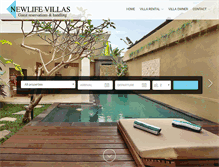Tablet Screenshot of newlifevillas.com